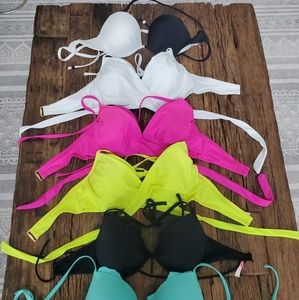 6 Bikini Tops (no bottoms) Victoria's Secret 34DD